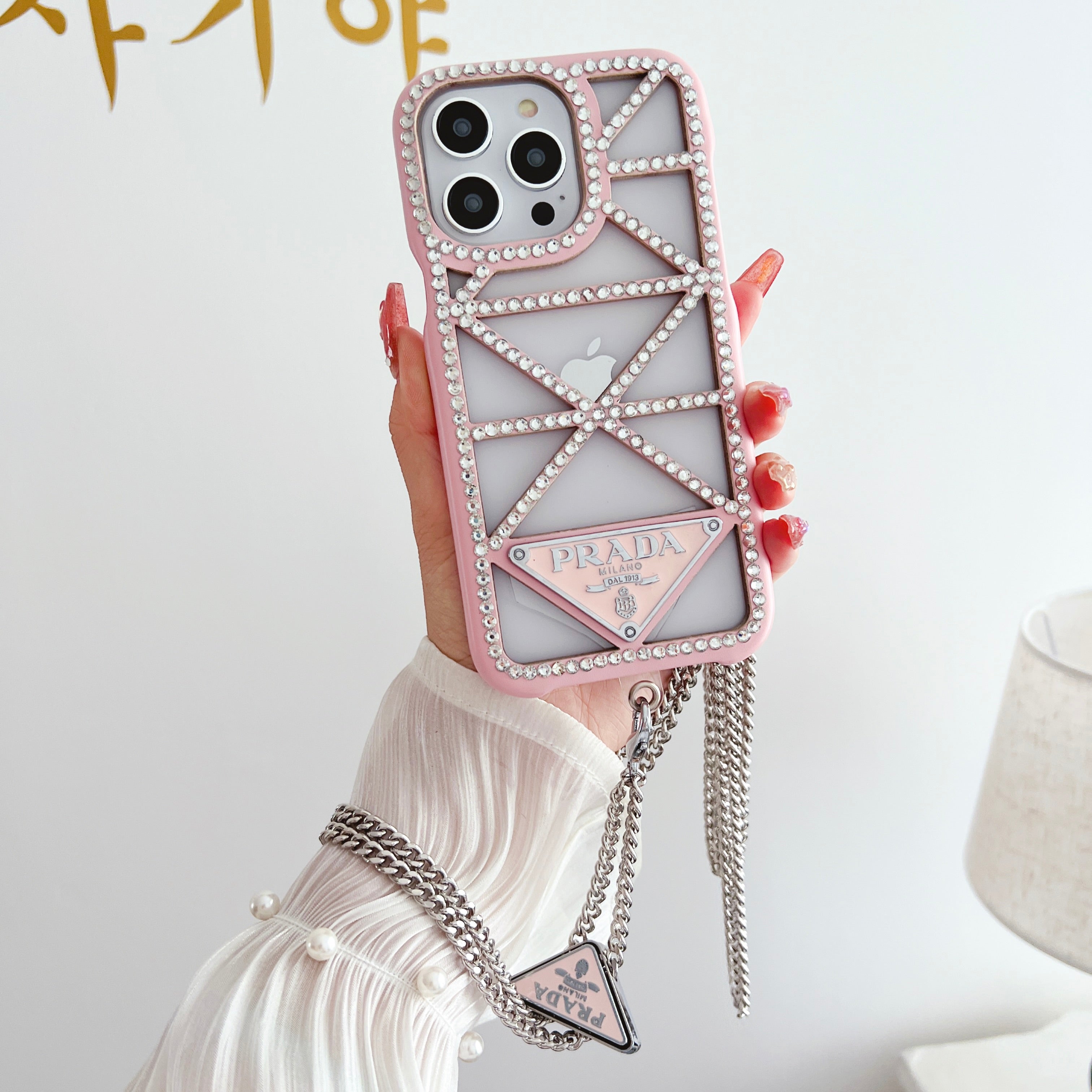 3D Hollow Water Diamond Shockproof iPhone Case - Glamour Gaurd