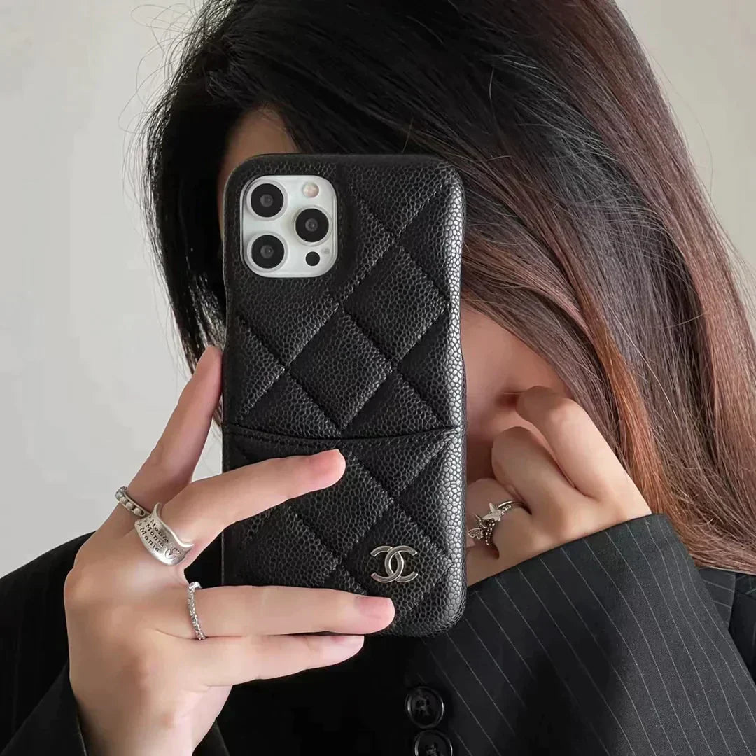 Chanel Wallet iPhone Cases - Glamour Gaurd