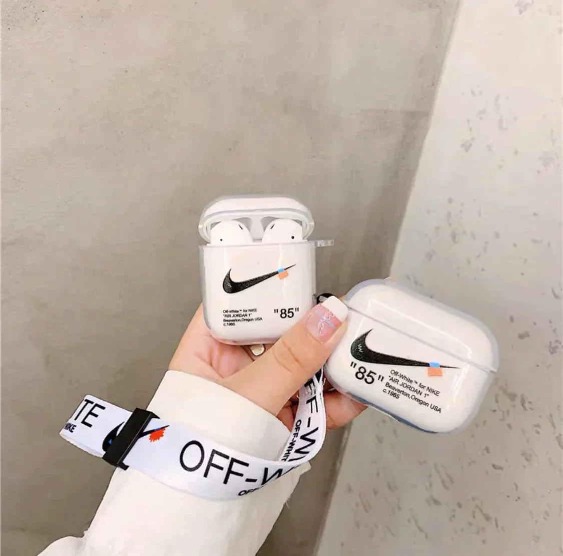 Nike Off-white AirPods Cases - Glamour Gaurd