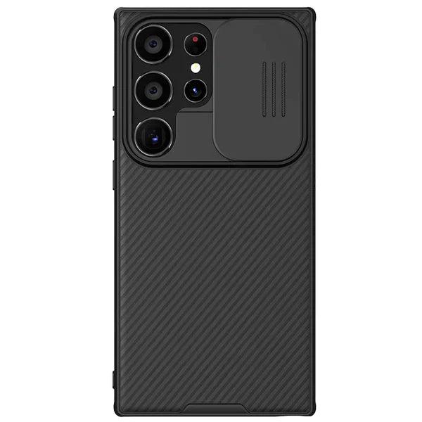 Shockproof S24 Ultra Case with Sliding Camera Protection - Glamour Gaurd