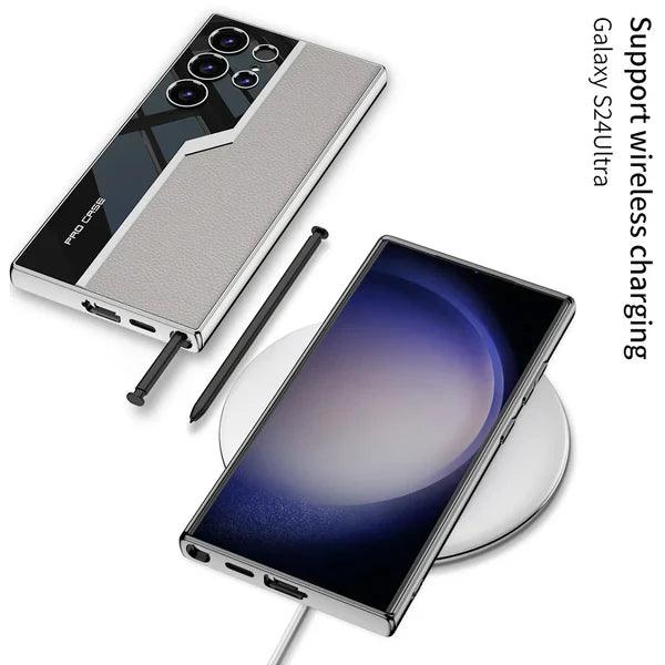 Samsung Galaxy S24 Ultra Thin Electroplated Shockproof Case - Glamour Gaurd