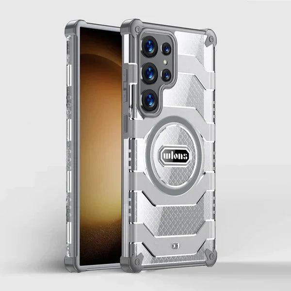 S24 Ultra Shockproof Magnetic Case - Glamour Gaurd