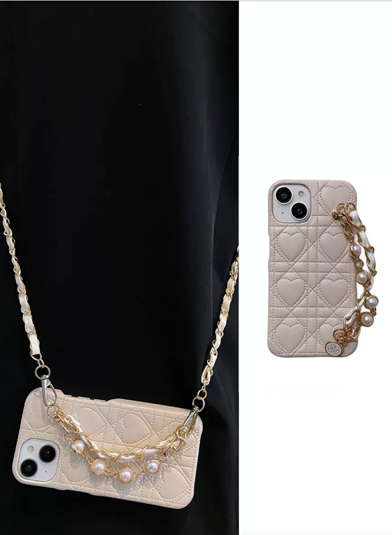 Luxury Pattern Pearl For iPhone Series