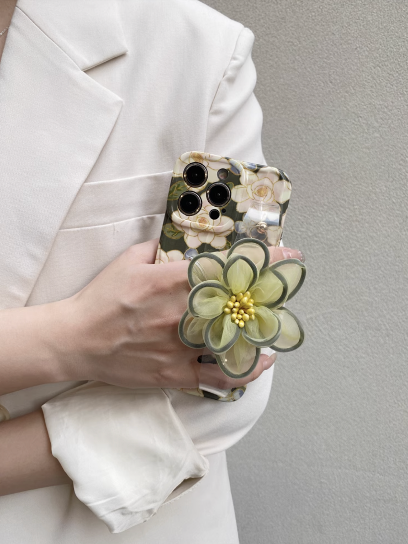 Painting Flower Case For iPhone Series