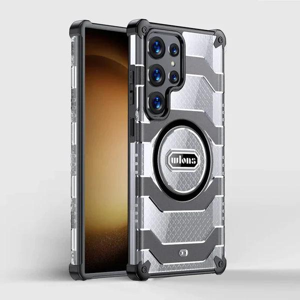 S24 Ultra Shockproof Magnetic Case - Glamour Gaurd